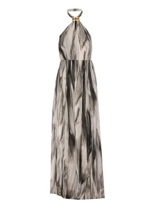 ABITO RED CARPET ELISABETTA FRANCHI | ABR4752E2E84 BURRO/NERO